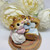 Wee Forest Folk Miniatures M-069 - Beddy-Bye Mousey, Early Version, Blue Baby