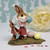 Wee Forest Folk Miniatures B-14 - Busy Bunny (Gray)