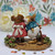 Wee Forest Folk Miniatures M-192 - First Kiss (Coral / Teal)