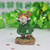 Wee Forest Folk Limited Edition M-276 - No Peeking (Green w/ Clover)