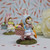 Wee Forest Folk Miniatures M-306 - Miss Esther Bunny (Blue)
