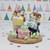 Wee Forest Folk Miniatures M-224a - Party Kids (Green Ribbon)