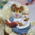 Wee Forest Folk Miniatures M-066 - The Babysitter (Yellow / Blue / Pink)