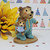 Wee Forest Folk Miniatures BB-10 - Nightie Bear (Turquoise)