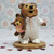 Wee Forest Folk Miniatures BB-10 - Nightie Bear (White)