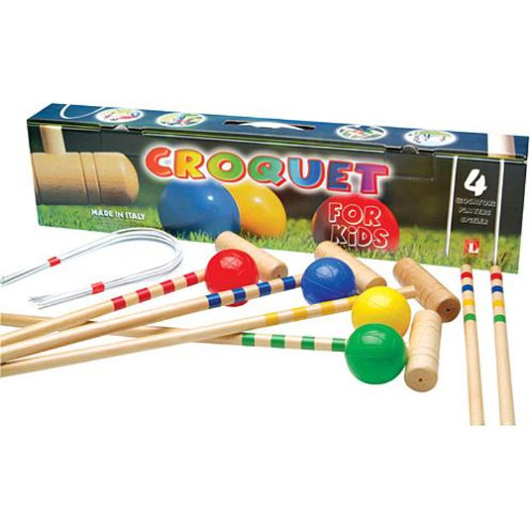 Londero 4-Player Children's Croquet Set