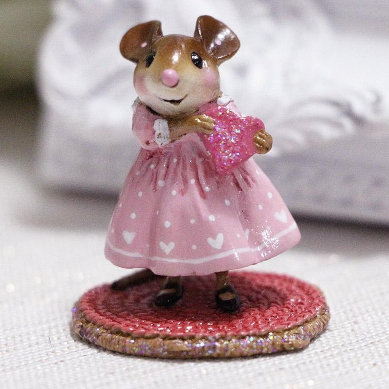 Wee Forest Folk Miniatures M-499a - Little Sweetheart Girl 