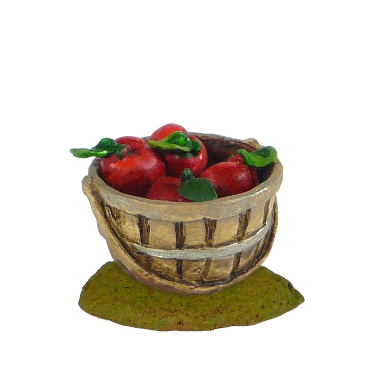 Wee Forest Folk Miniature - Apple Basket (A-30) 