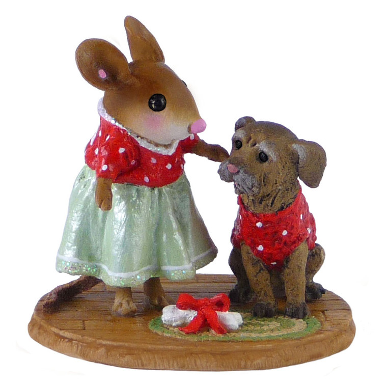 Wee Forest Folk Miniature - Warm & Fuzzy Red (M-516)