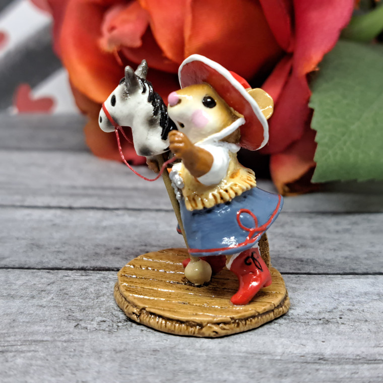 Wee Forest Folk Miniatures M-290 - Clippity Clop