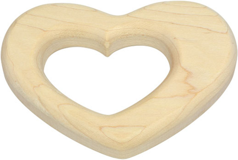 Maple Teether Heart By Maple Landmark