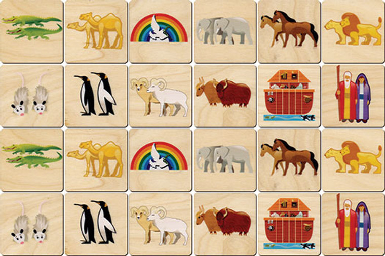 Memory Tiles, Noah's Ark by Maple Landmark