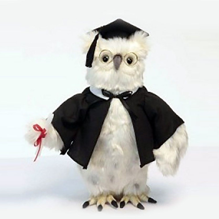 Hansa Graduation Owl, 13" (6005)