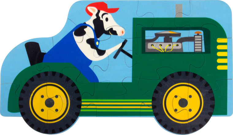 Tractor Jigsaw Puzzle, 13 Pieces 42456.