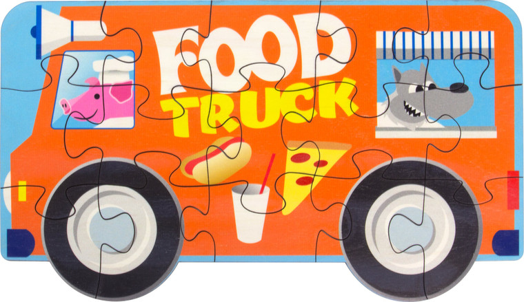 Food Truck Jigsaw Puzzle, 15 Pieces 42458.