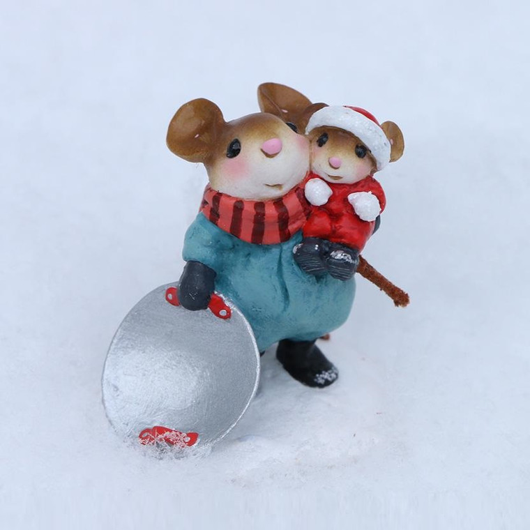 Wee Forest Folk Miniatures M-705 - Saucer Sliders