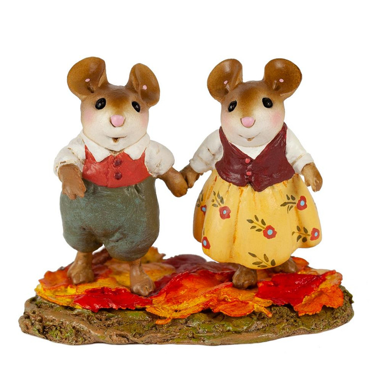 Wee Forest Folk Miniatures M-701 - Leaf Lovers