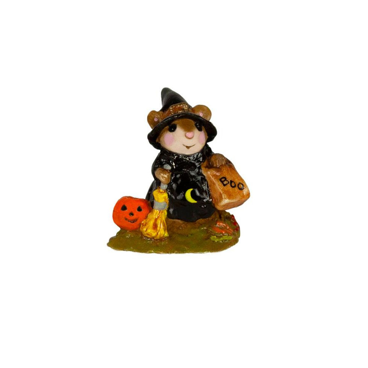 Wee Forest Folk Miniatures M-120m - MINI Witchy Boo! 