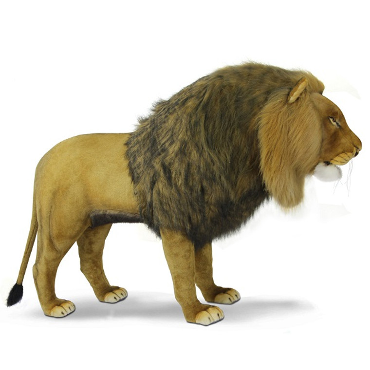 Hansa Lion King Stuffed Animal, Standing, 72''L (8078)
