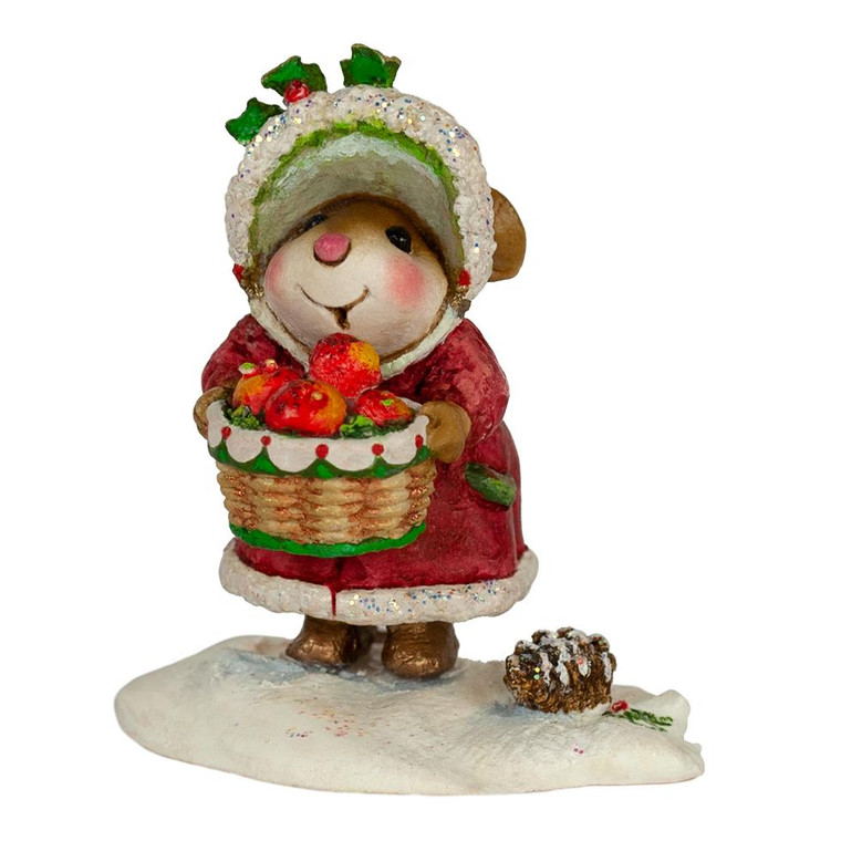 Wee Forest Folk Miniatures M-685 - Just for Yule (Red) 