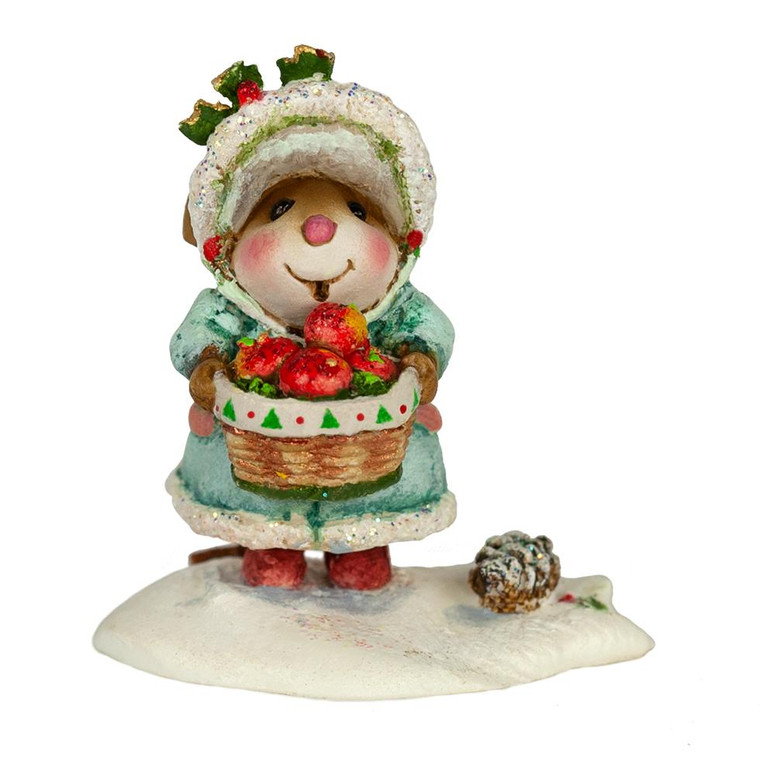 Wee Forest Folk Miniatures M-685 - Just for Yule (Teal)