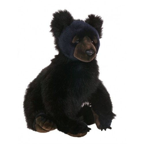 Hansa Black Bear Cub, 16'' - Endeavour Toys