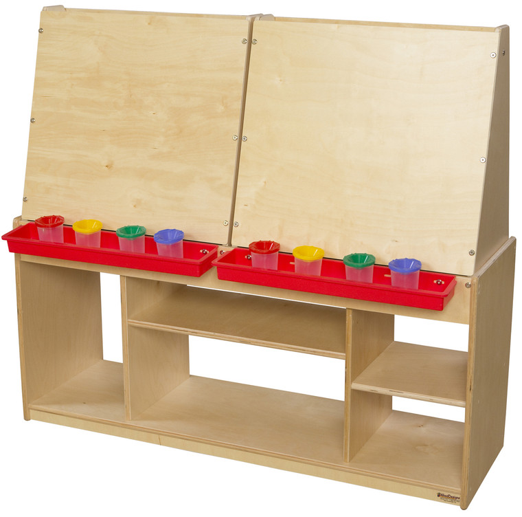 4-Sided Plywood Art Center Easel