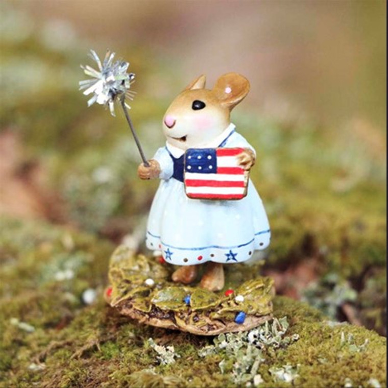 Wee Forest Folk Miniatures M-693h - Pride for the USA
