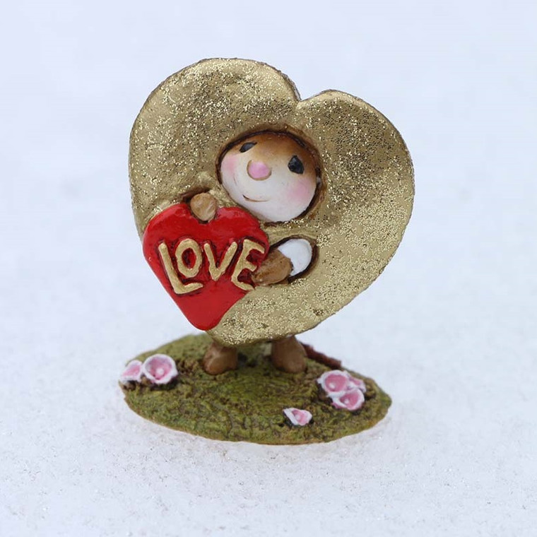 Wee Forest Folk Limited Edition M-711c - Heart of Gold