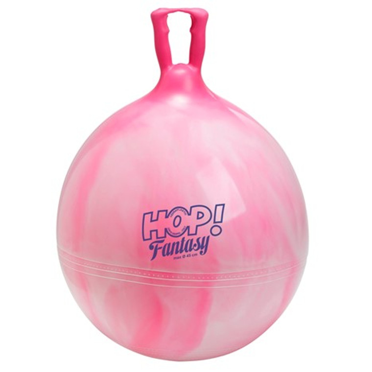 Gymnic 18 Inch Pink Swirl Hop Ball 8041