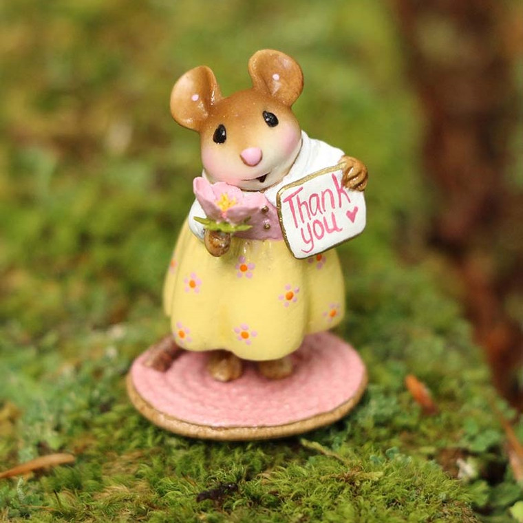 Wee Forest Folk Miniatures M-693i - Thank You!