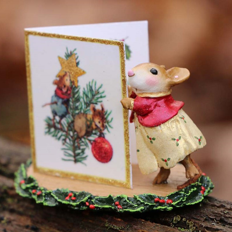 Wee Forest Folk Limited Edition M-627b - Christmas Greetings!