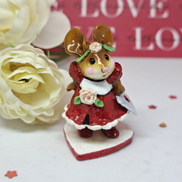 Wee Forest Folk Limited Edition M-305 - Special Delivery (Red) 