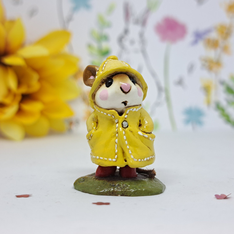 Wee Forest Folk Miniatures M-180 - April Showers (Yellow)