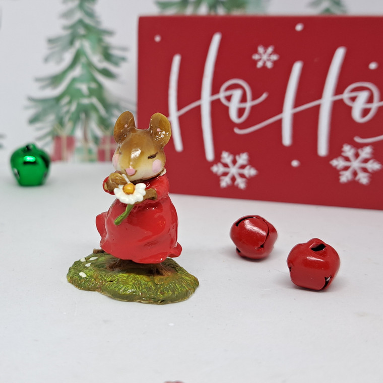 Wee Forest Folk Miniatures M-233 - Loves Me... (Red)