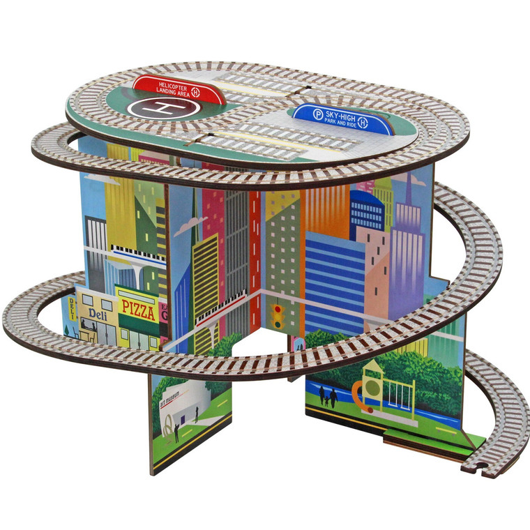 Maple Landmark Mountain Spiral Railway, Printed Table Top Spiral 