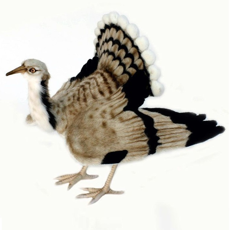 Hansa Houbara Bustard Bird, 16.5'' (5419) 