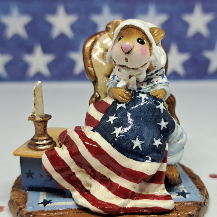 Wee Forest Folk Miniatures CM-2s - Sarah's Stars & Stripes