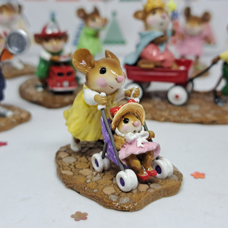 Wee Forest Folk Miniatures MP-3 - Doll Stroller
