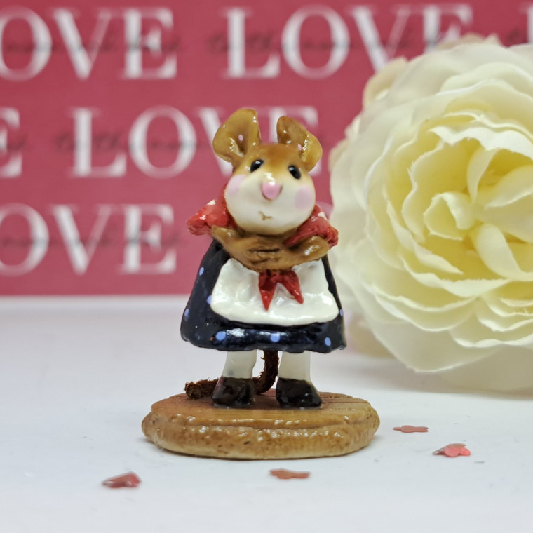 Wee Forest Folk Miniatures M-254 - Little Nell (Blue)