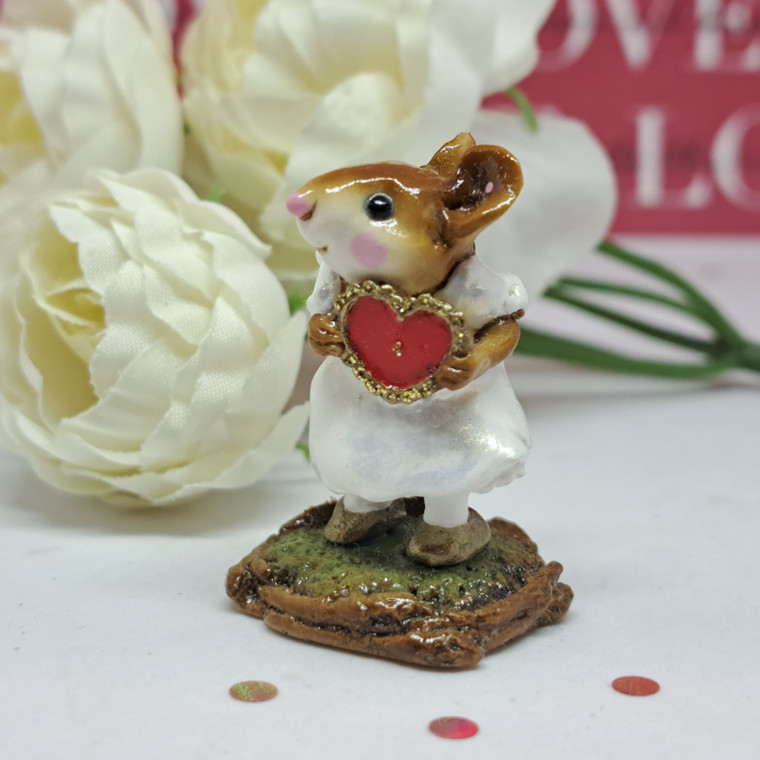 Wee Forest Folk Miniatures M-080b - I'm Yours (White)