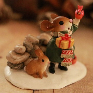 Wee Forest Folk Limited Edition M-446b - Cardinal Kindness