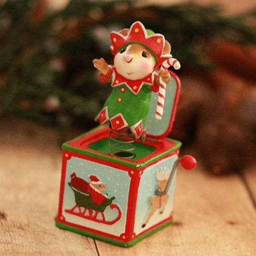 Wee Forest Folk Miniatures M-763 - Christmas Pop-Up - Endeavour Toys
