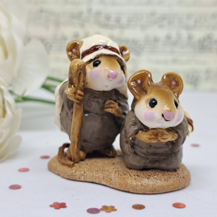 Wee Forest Folk Miniatures M-122 - Pageant Shepherds