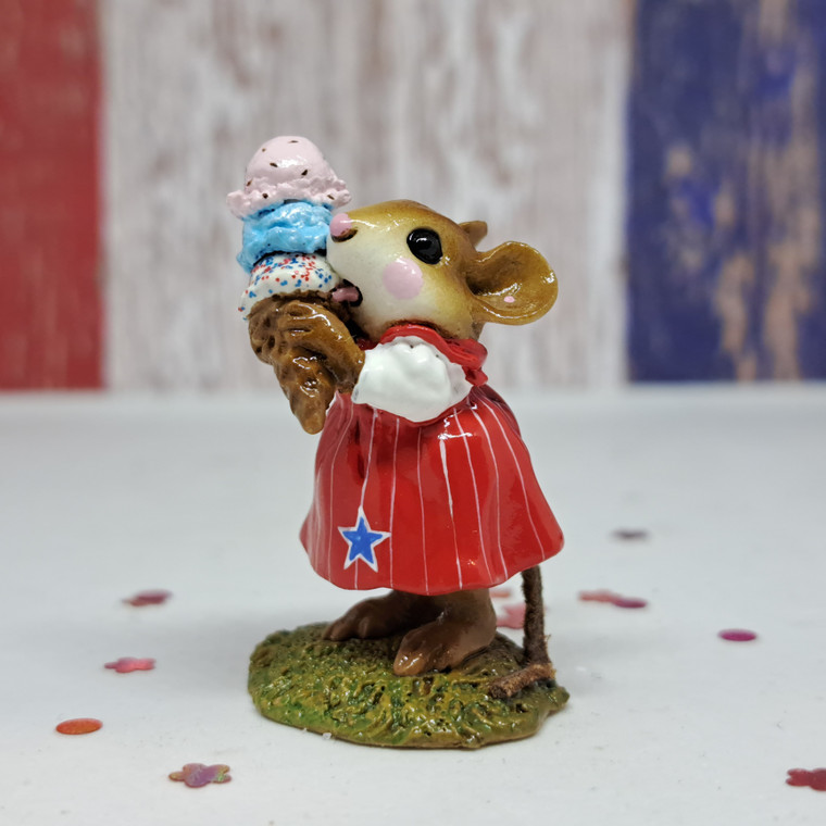 Wee Forest Folk Limited Edition M-277 - Yummy! (RWB Triple)