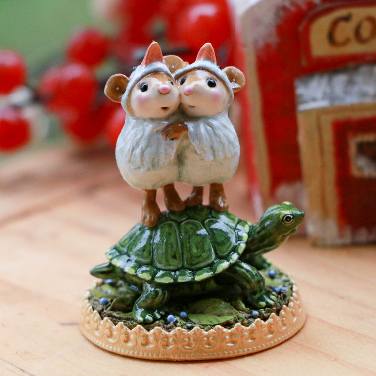 Wee Forest Folk Limited Edition TD-02 - Turtle Doves