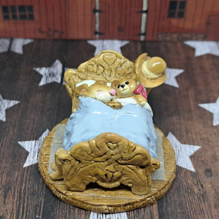 Wee Forest Folk Miniatures M-075 - Mousey's Teddy 