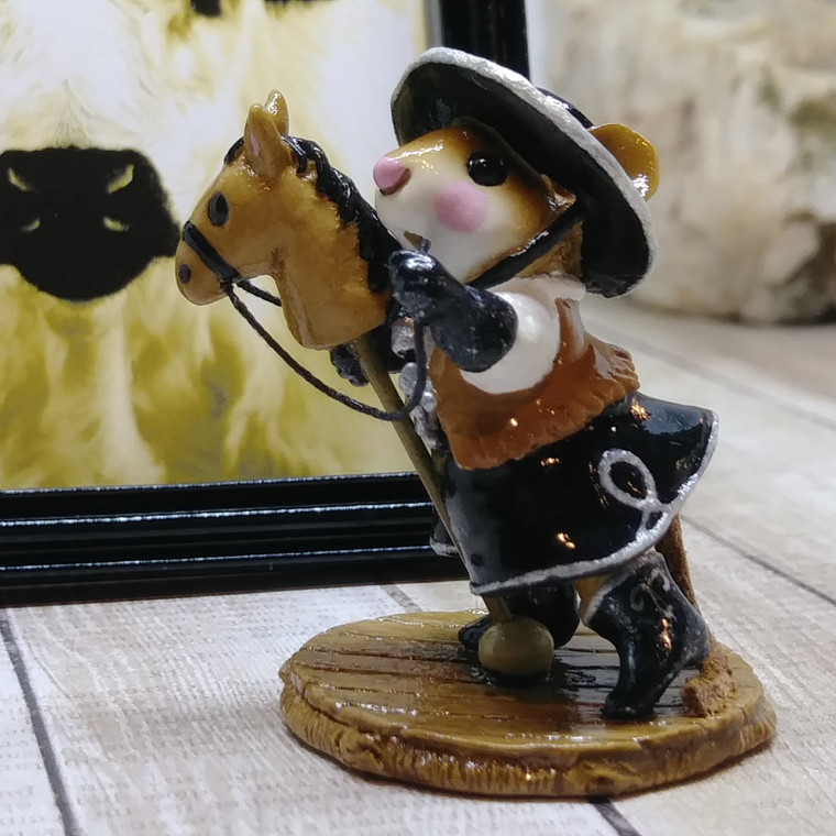 Wee Forest Folk Limited Edition M-290 - Clippity Clop (Black)