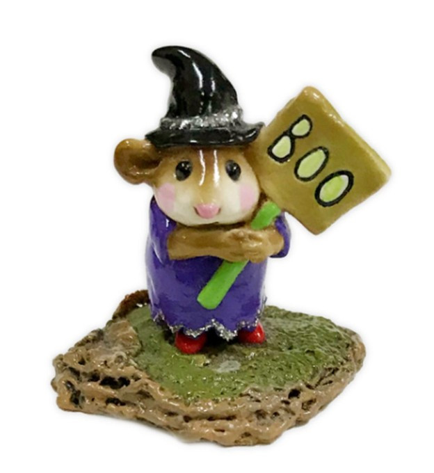 Wee Forest Folk Miniatures M-214 - Little Boo-Boo (Purple) 