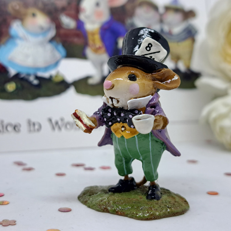 Wee Forest Folk Limited Edition AIW-3 - The Mad Hatter from Alice in Wonderland